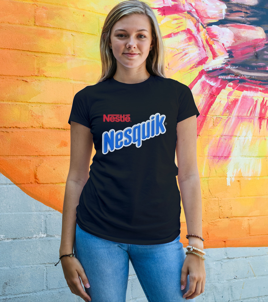 Nestle Nesquik Chocolate Milk Beverage T-Shirt