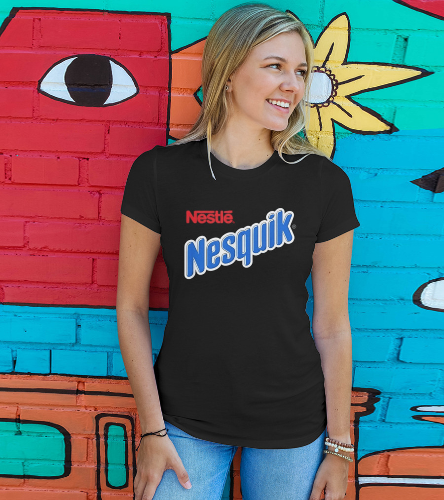 Nestle Nesquik Chocolate Milk Beverage T-Shirt
