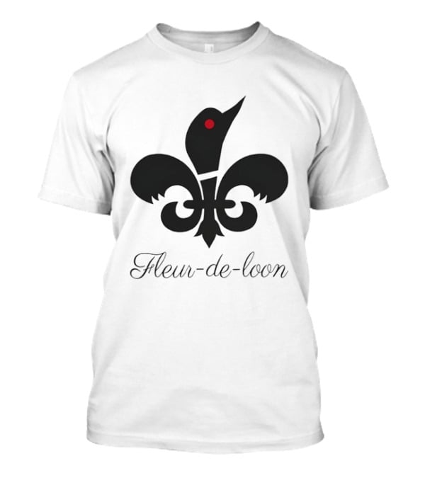 Fleur De Loon Minnesota Loon Bird T-Shirt