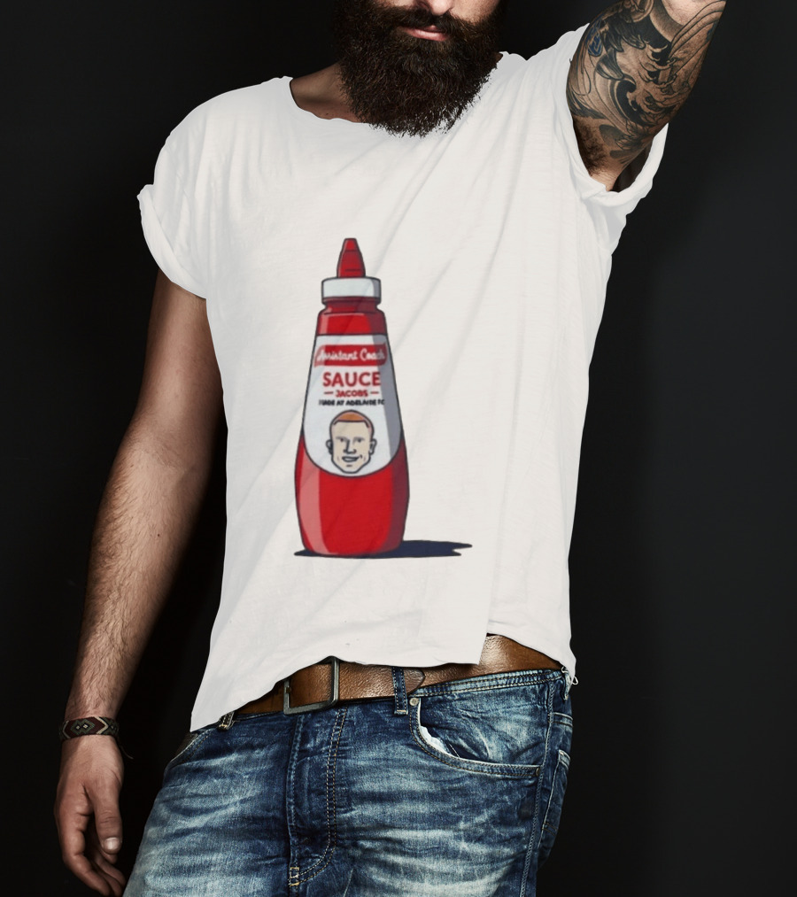 Assistant Coach Sauce Jacobs Made At Adelaide FC T-Shirt