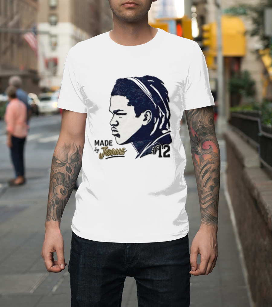 Milwaukee Brewers Made For Jesus 12 Baseball T-Shirt
