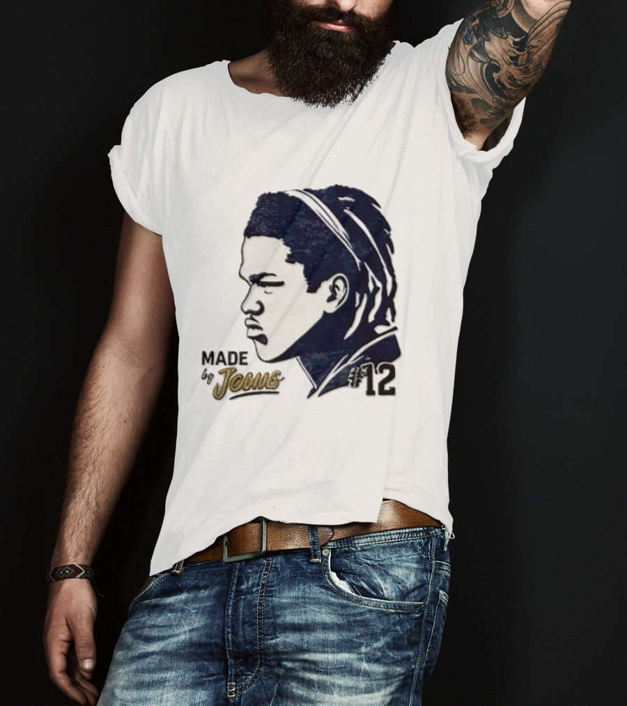 Milwaukee Brewers Made For Jesus 12 Baseball T-Shirt