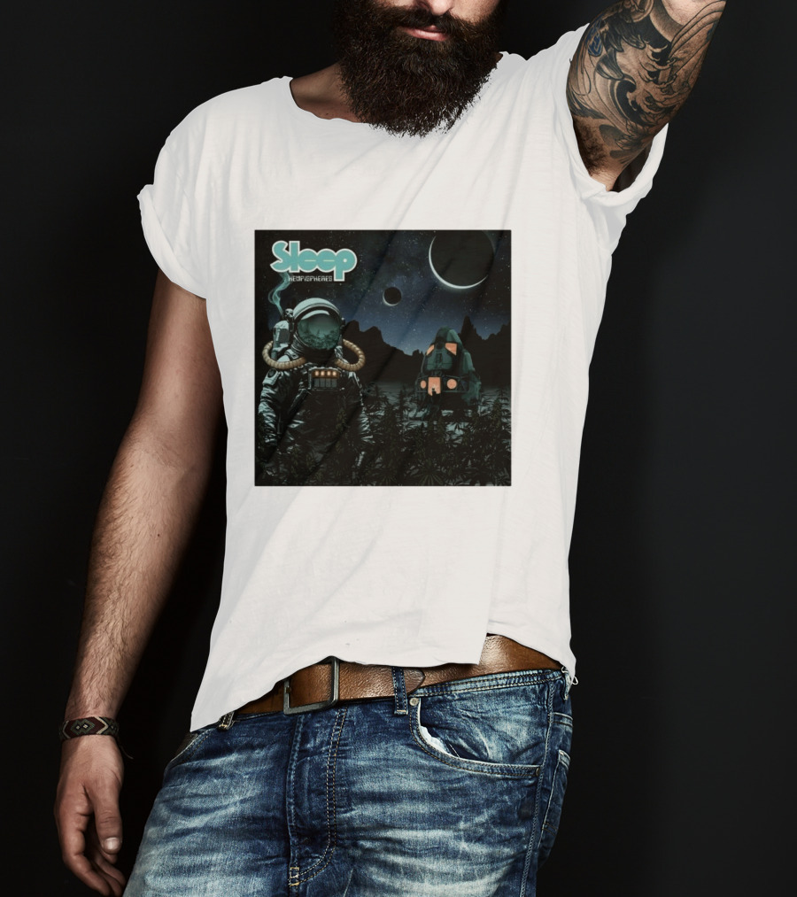 Sleep Hempispheres Space Doom Metal Stoner Band Album T-Shirt