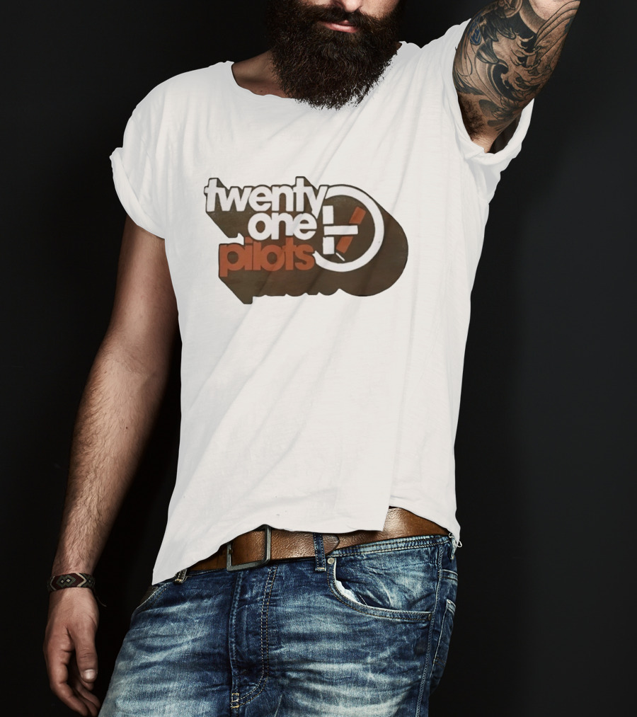 Twenty One Pilots Logo Alternative Rock Band Merchandise T-Shirt