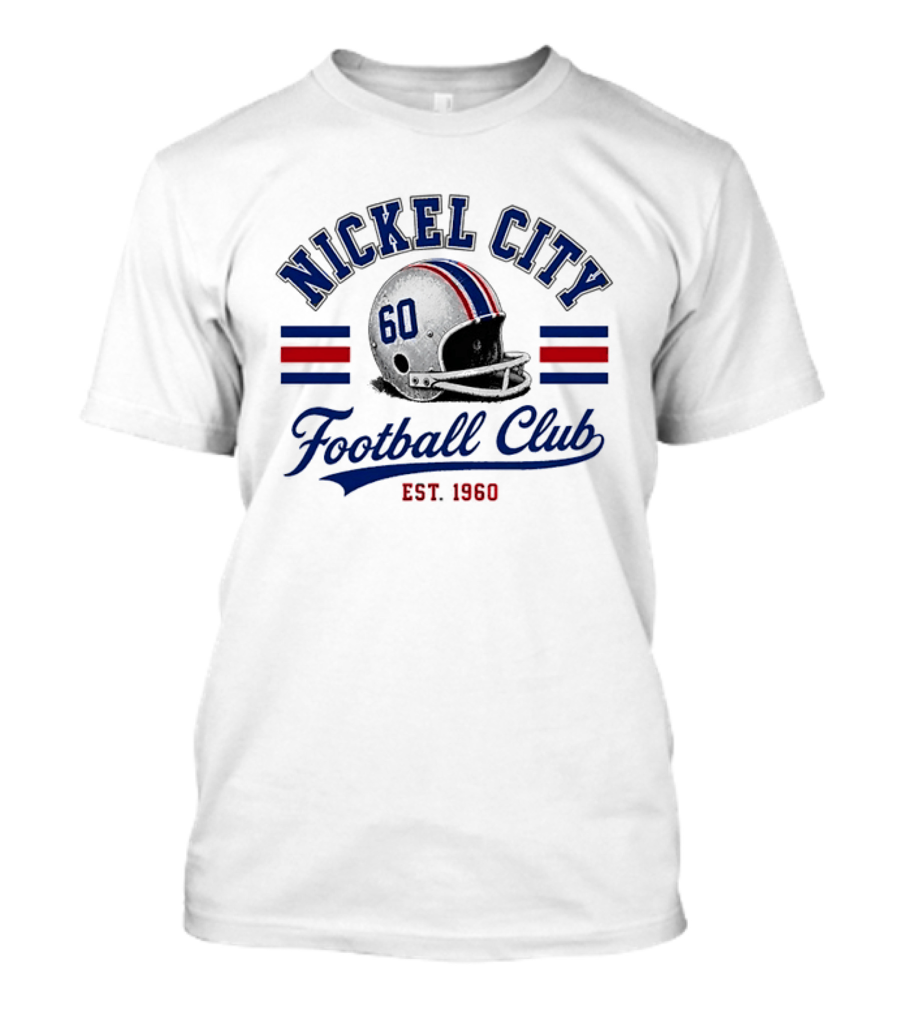 Nickel City Football Club Helmet Est 1960 T-Shirt