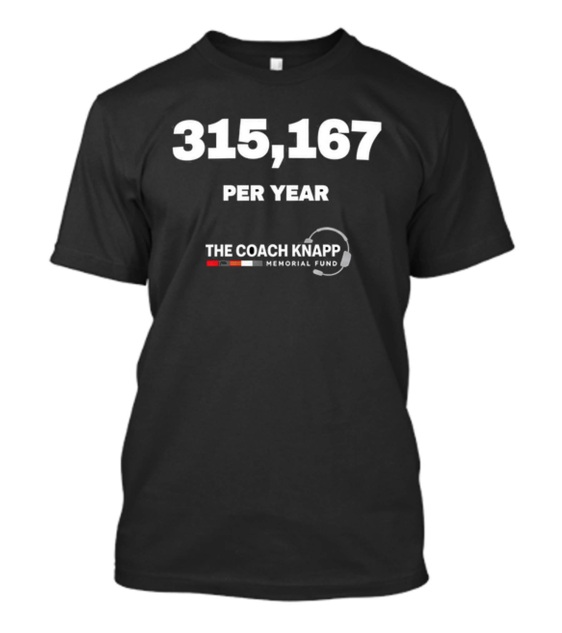 Commanders The Coach Knapp Memorial Fund 315 167 Per Year T-Shirt
