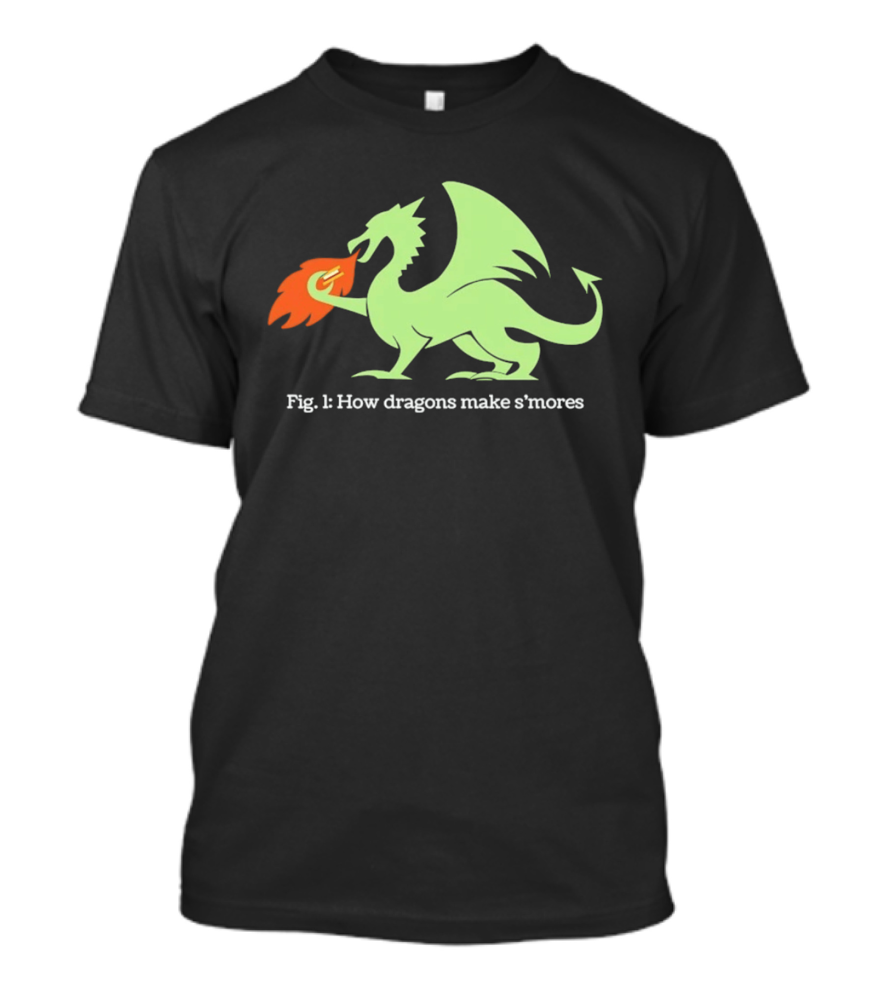 How Dragons Make S'mores Fig 1 Dragon T-Shirt