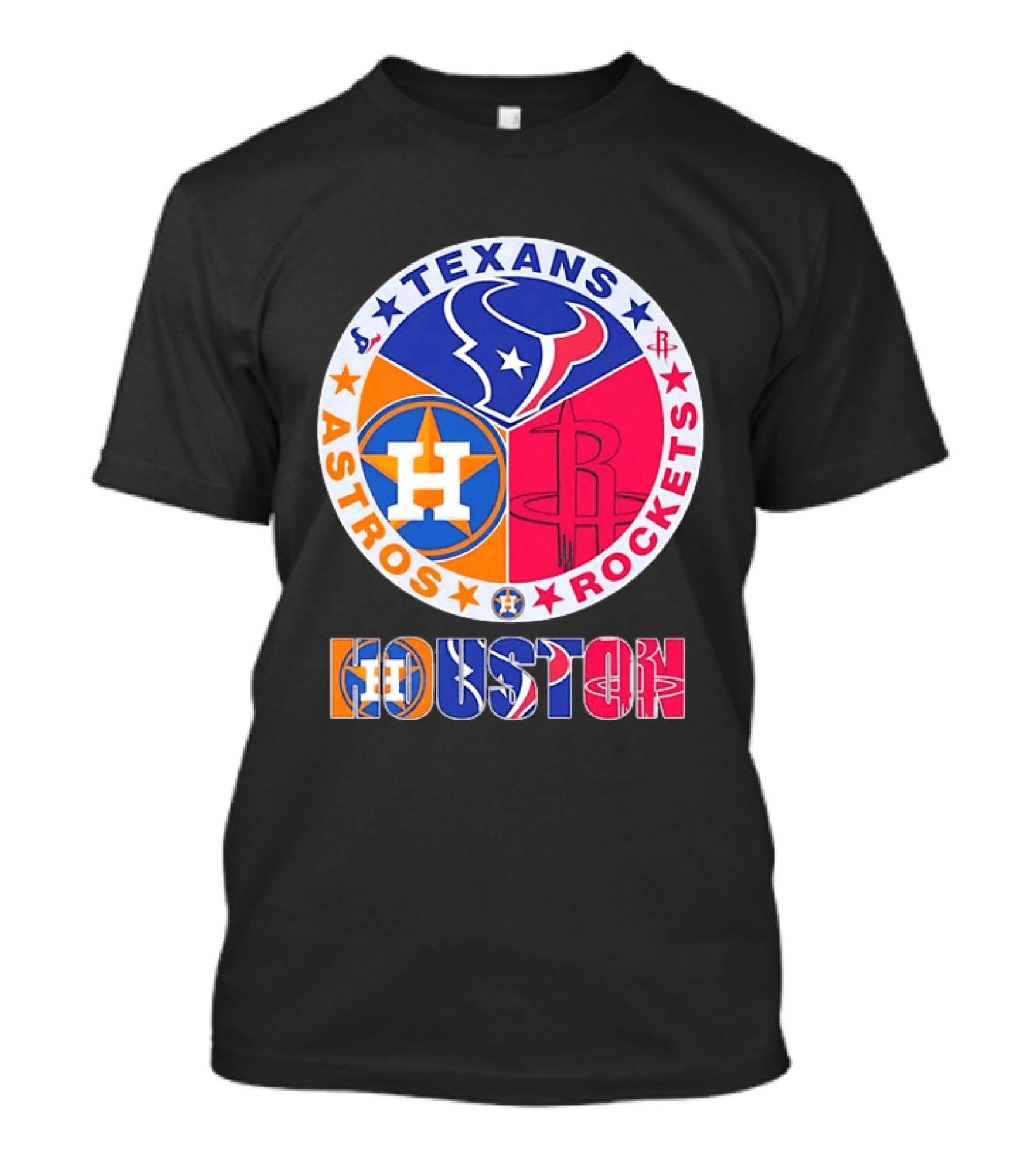 Houston Texans Astros And Rockets Team T-Shirt
