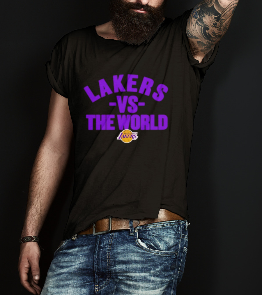 Los Angeles Lakers Vs The World NBA Basketball Lakers T-Shirt
