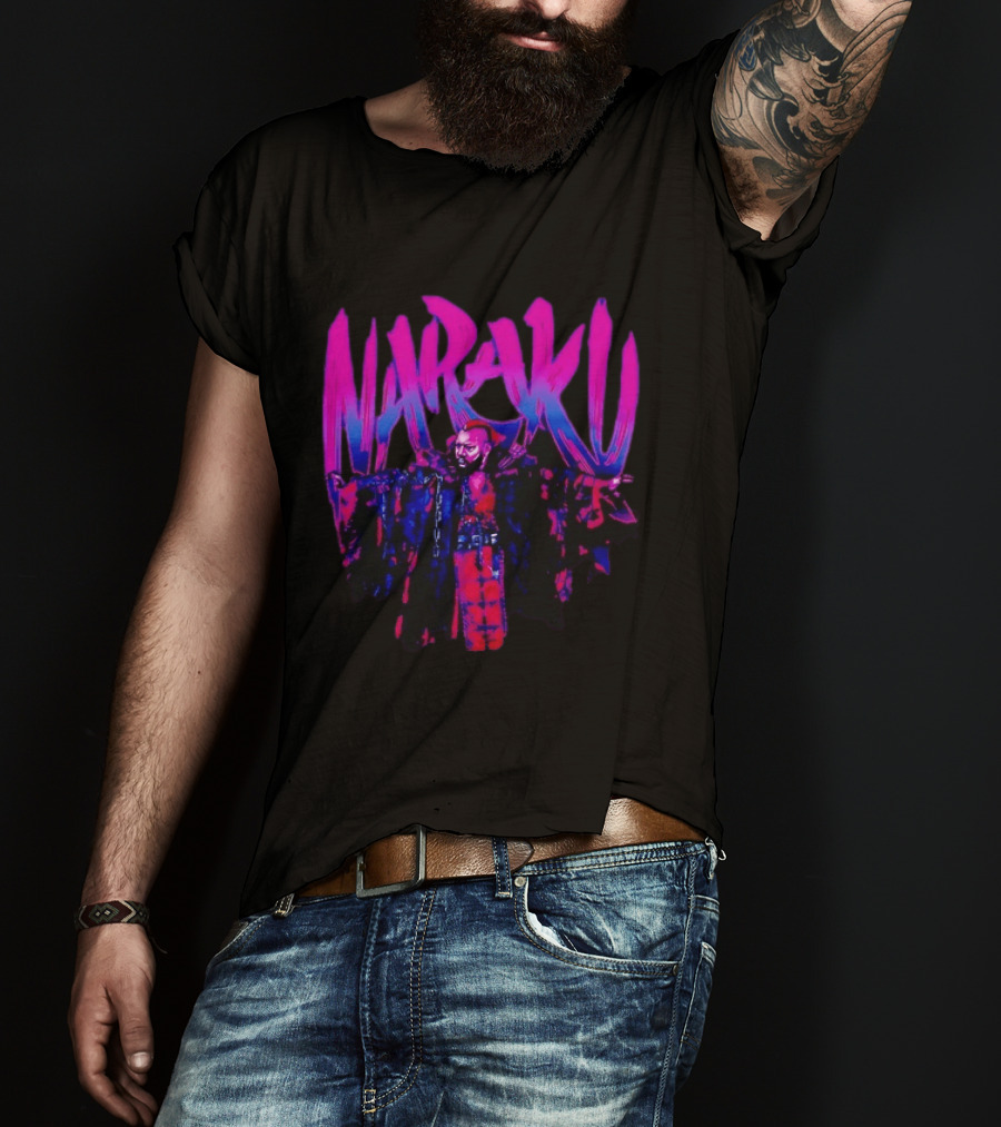 Naraku WWE NXT Wrestling Wrestler Dark Robe T-Shirt