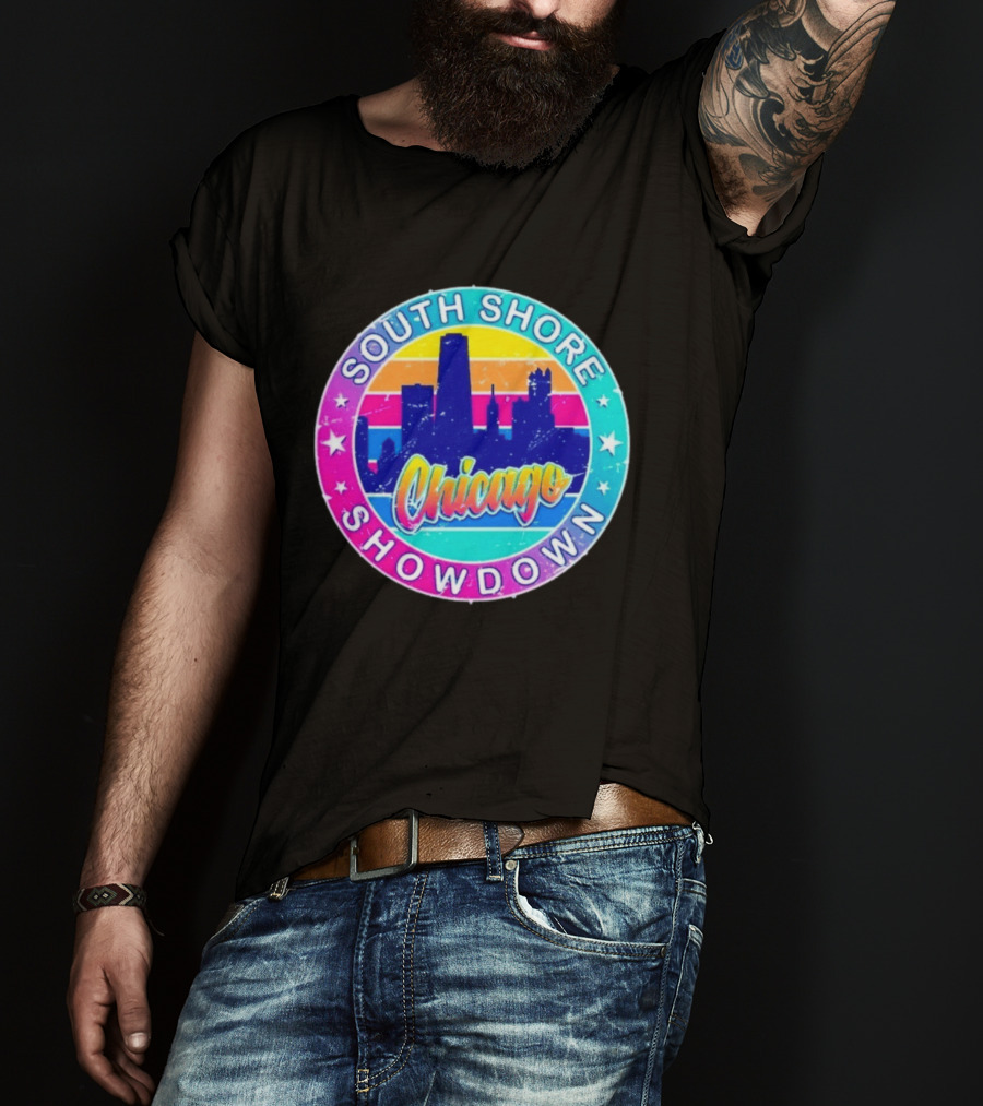 South Shore Showdown Chicago Skyline T-Shirt