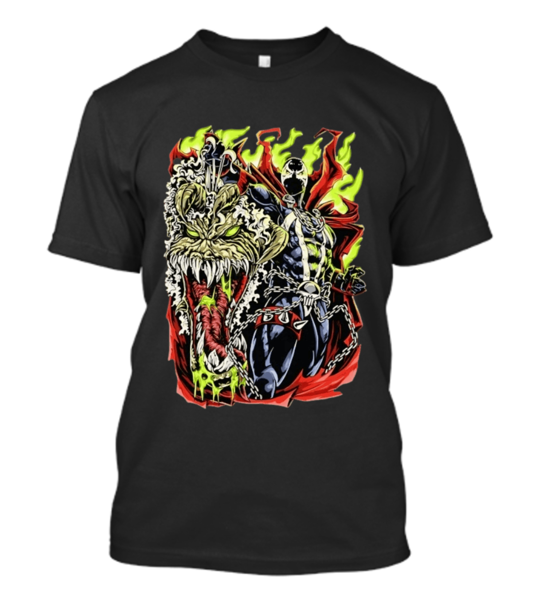 Spawn Hellfire Demon Beast Comic T-Shirt