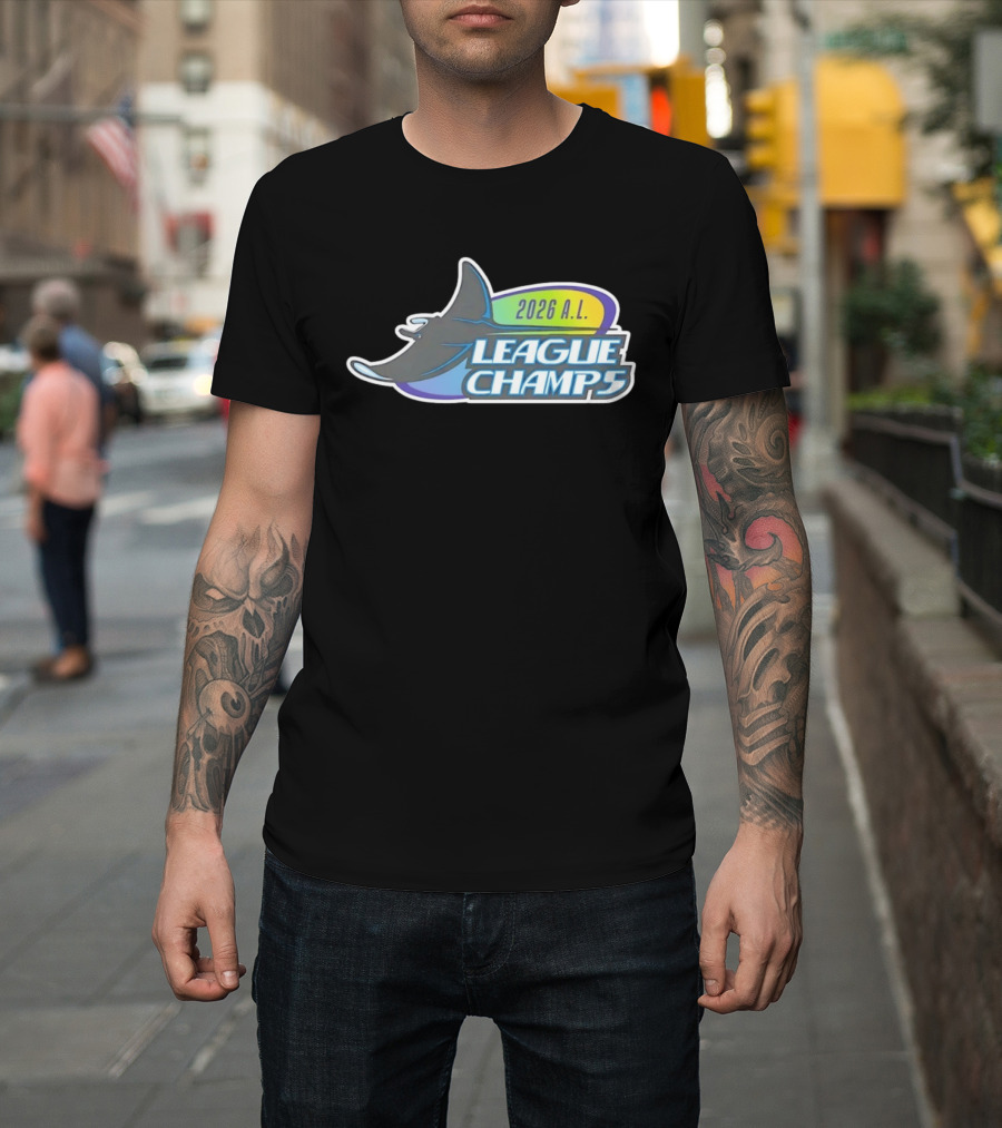 Tampa Bay Rays 2026 AL League Champs T-Shirt