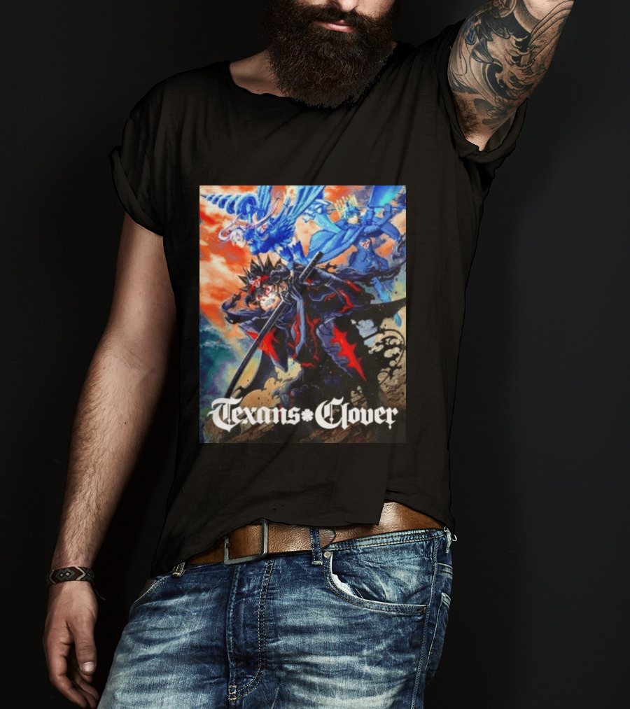 Texans Clover Asta Yuno Noelle Silva Anime T-Shirt