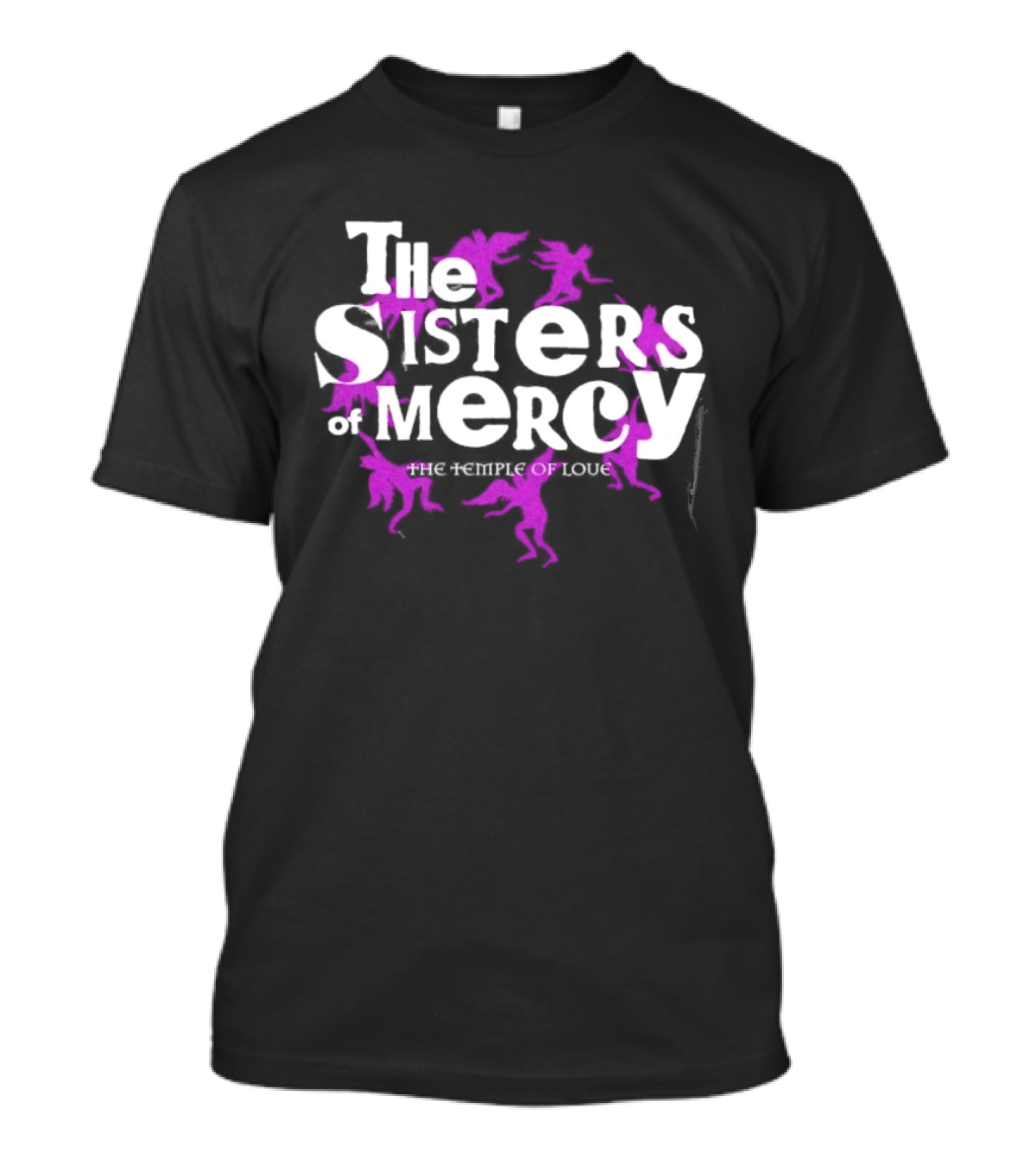 The Sisters Of Mercy The Temple Of Love Purple Angels T-Shirt