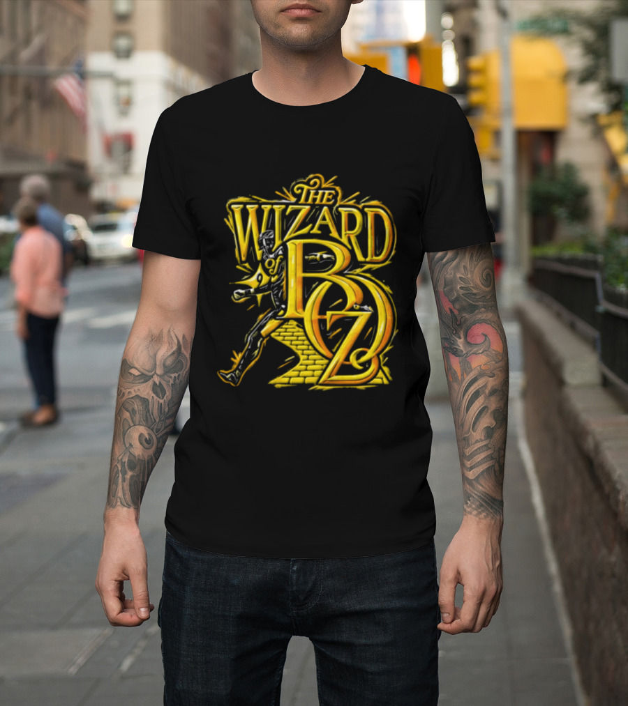 The Wizard Of Boz 9 Pittsburgh Steelers Football Magic T-Shirt