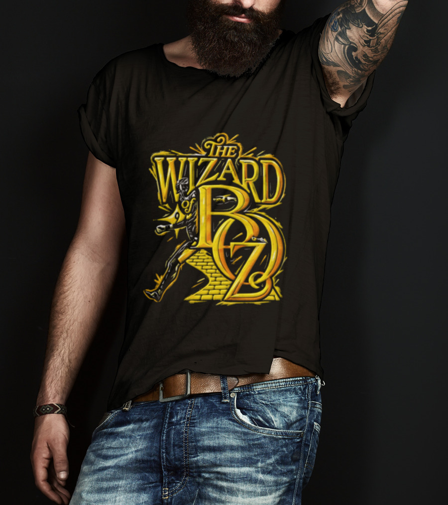 The Wizard Of Boz 9 Pittsburgh Steelers Football Magic T-Shirt