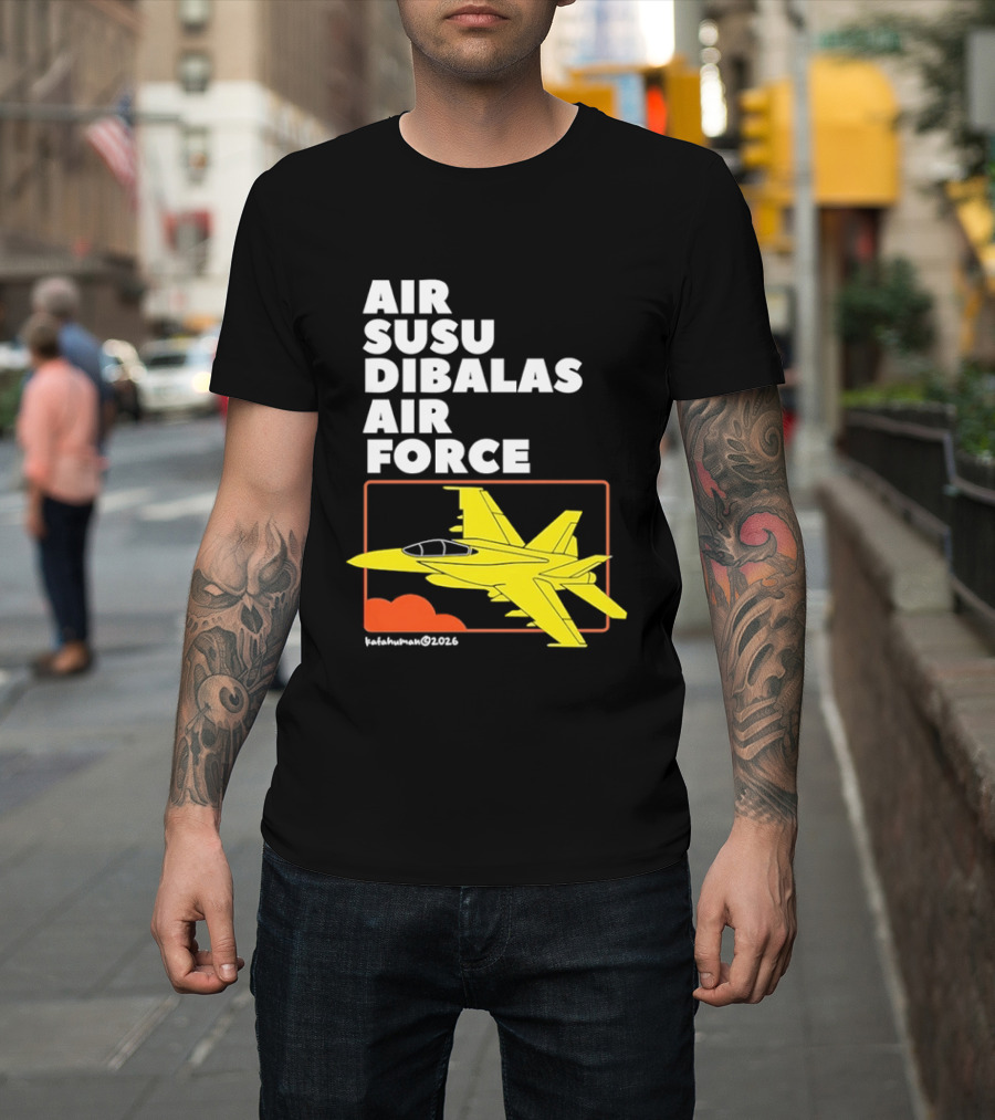 Air Susu Dibalas Air Force Fighter Jet Indonesian Pun T-Shirt