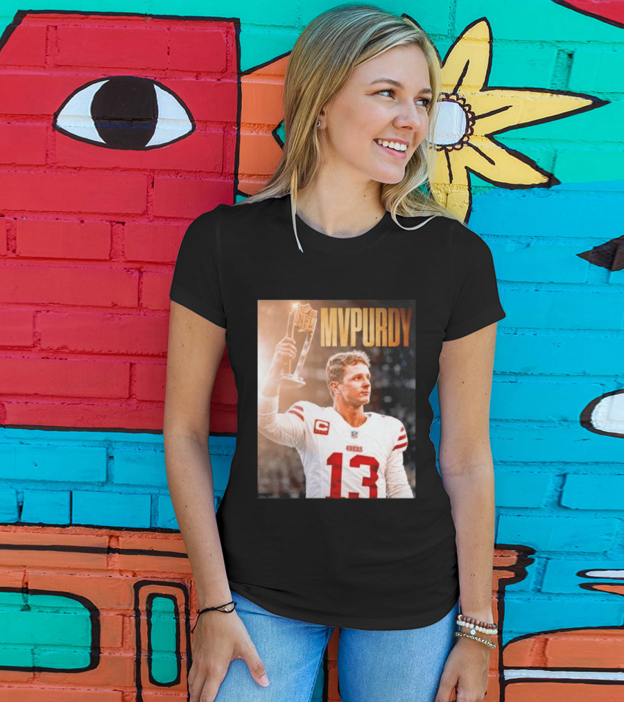 Brock Purdy 49ers MVPURDY NFL No 13 San Francisco T-Shirt