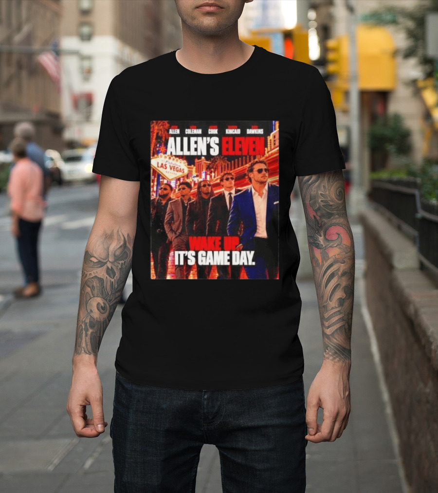 Allen's Eleven Wake Up It's Game Day Las Vegas T-Shirt