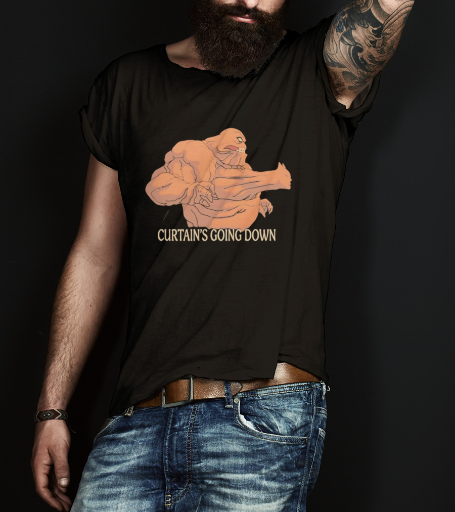 Curtain's Going Down Clayface DC Comics T-Shirt