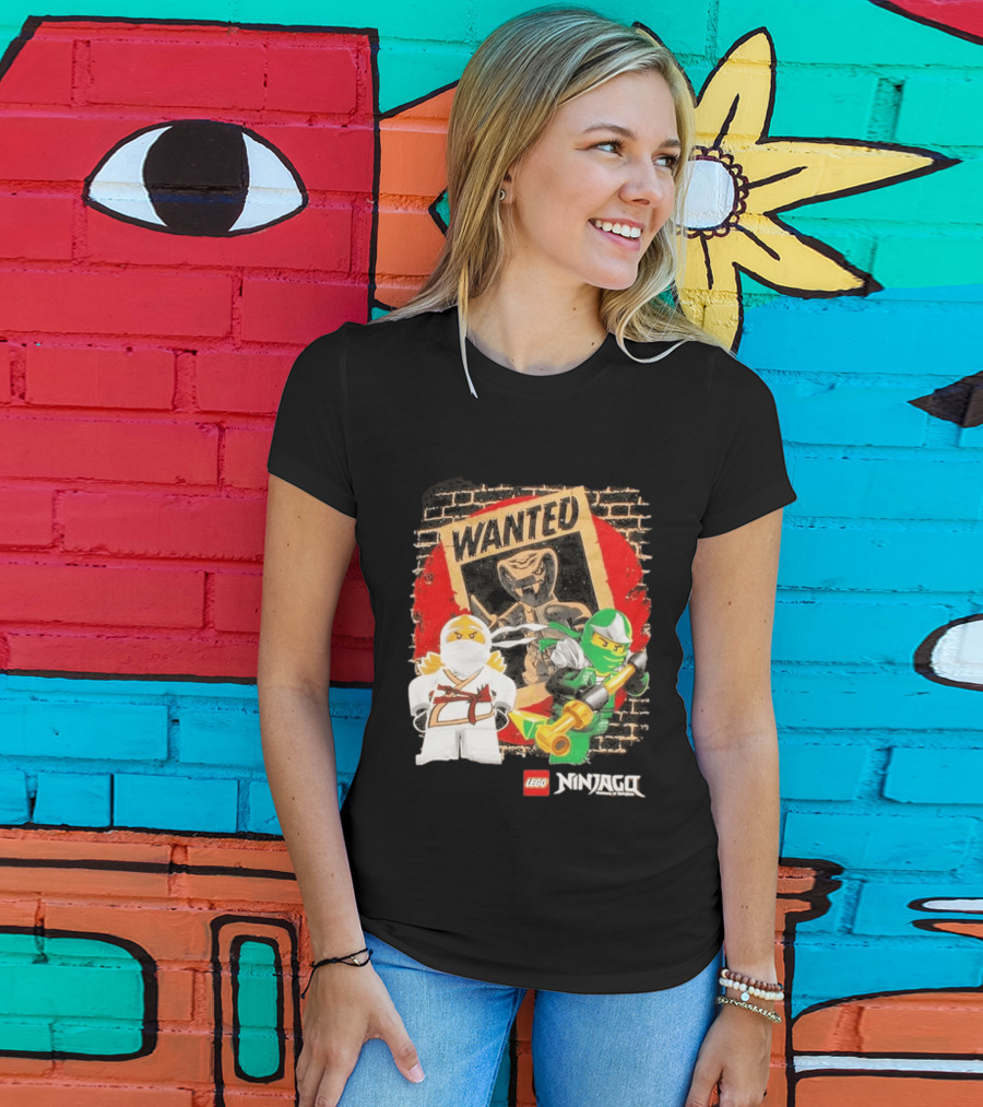 LEGO Ninjago Wanted Duo Youth Character Battle Scene T-Shirt