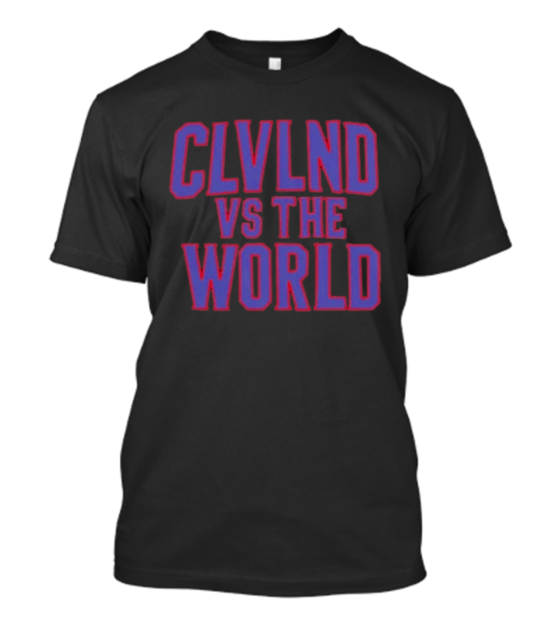 Cleveland Guardians CLVLND Vs The World T-Shirt
