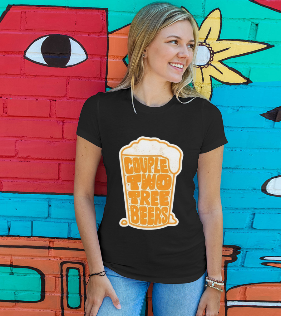 Couple Two Tree Beers Beer Drinking T-Shirt