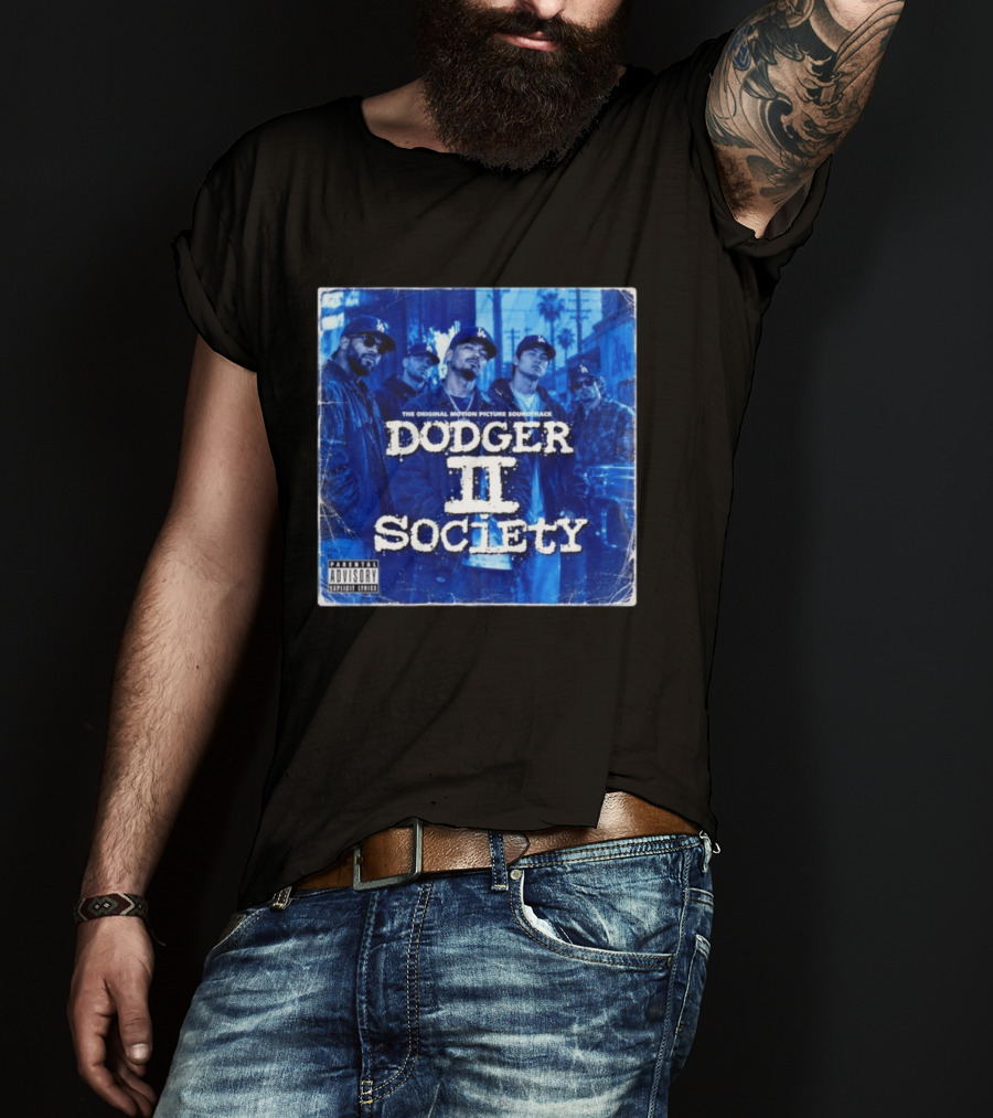 Dodger II Society The Original Motion Picture Soundtrack Urban Crew T-Shirt