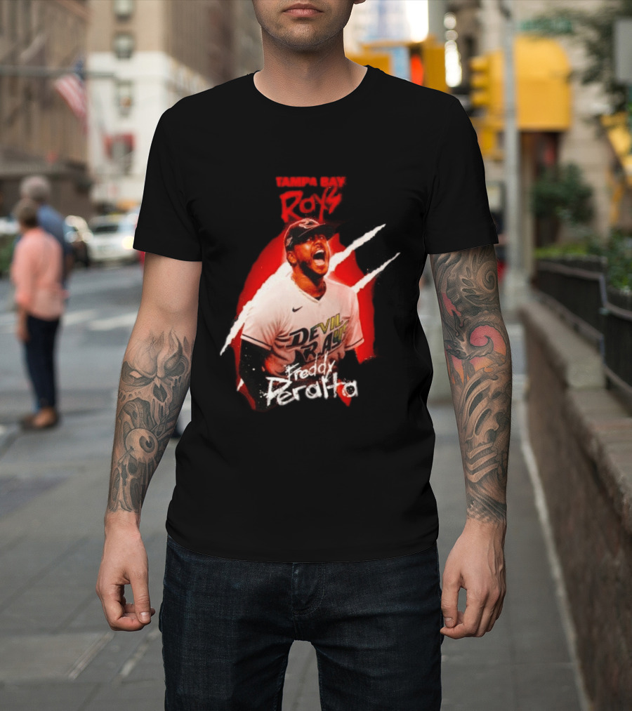 Freddy Peralta Tampa Bay Devil Rays MLB Devil Rays T-Shirt