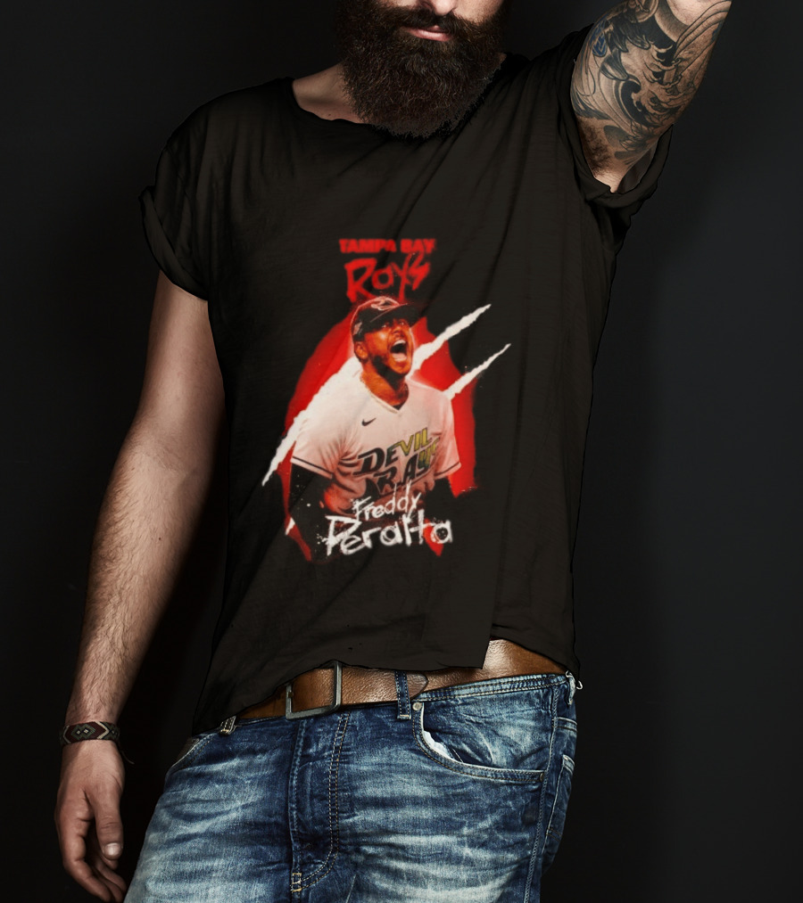 Freddy Peralta Tampa Bay Devil Rays MLB Devil Rays T-Shirt