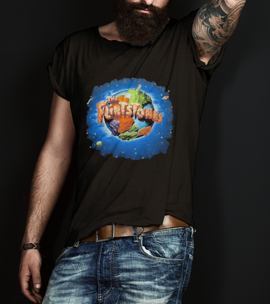The Flintstones 1991 Planet Hanna Barbera Production T-Shirt