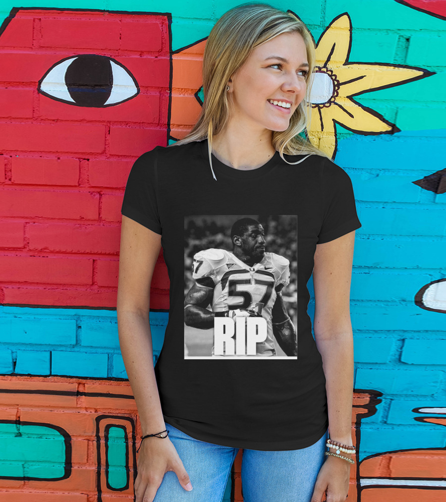 R.I.P Allen Bailey 1989 2026 Football Tribute 57 T-Shirt
