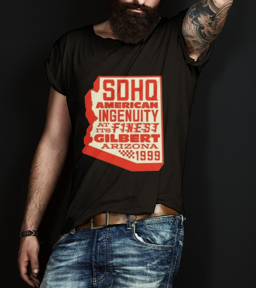 SDHQ American Ingenuity Gilbert Arizona 1999 Racing T-Shirt