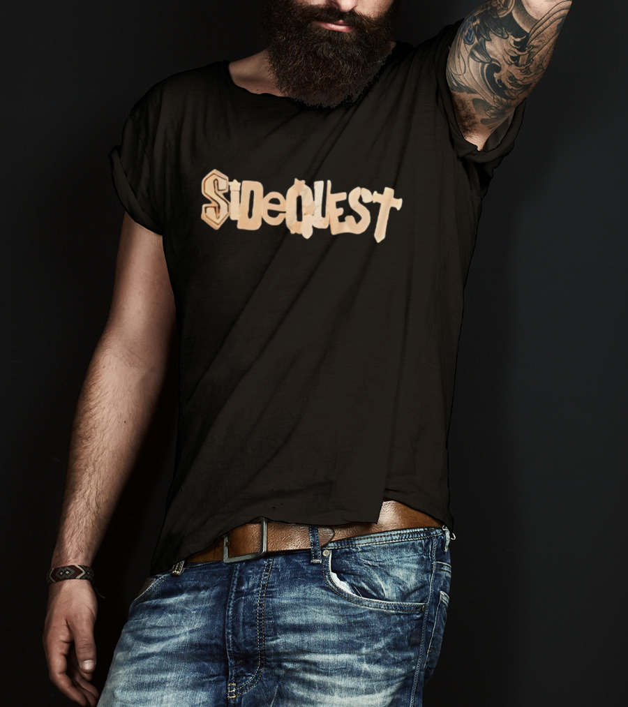 Sidequest Gaming RPG Adventure Video Games Quest T-Shirt