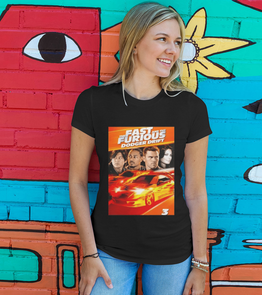 The Fast And The Furious Dodger Drift 3 T-Shirt