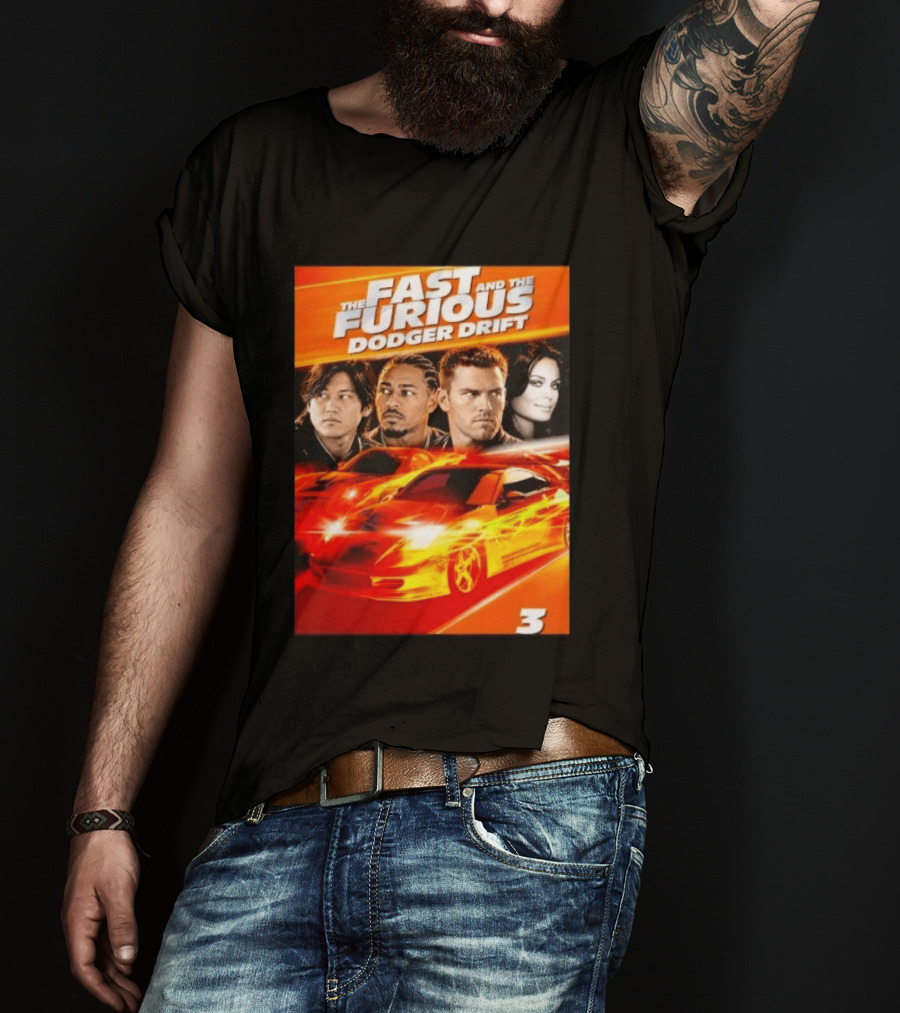 The Fast And The Furious Dodger Drift 3 T-Shirt