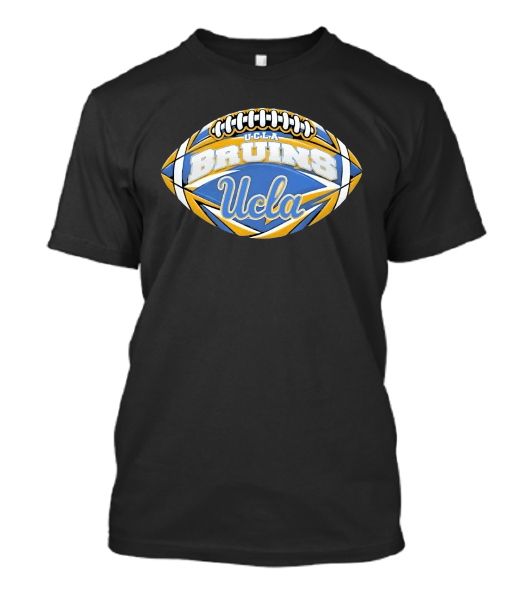 UCLA Bruins Football NCAA Oval Shape Ucla T-Shirt