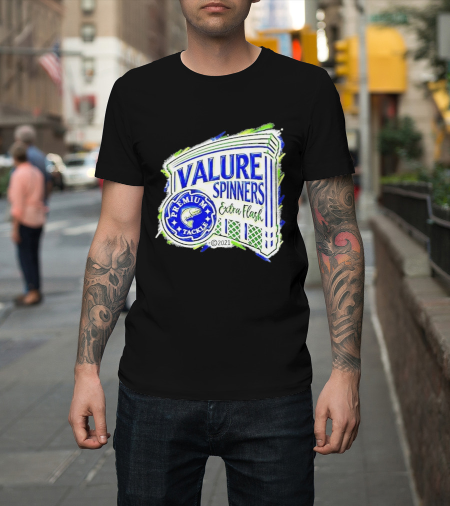 Value Spinners Premium Tackle Extra Flash 2021 T-Shirt