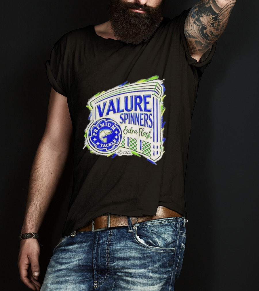 Value Spinners Premium Tackle Extra Flash 2021 T-Shirt