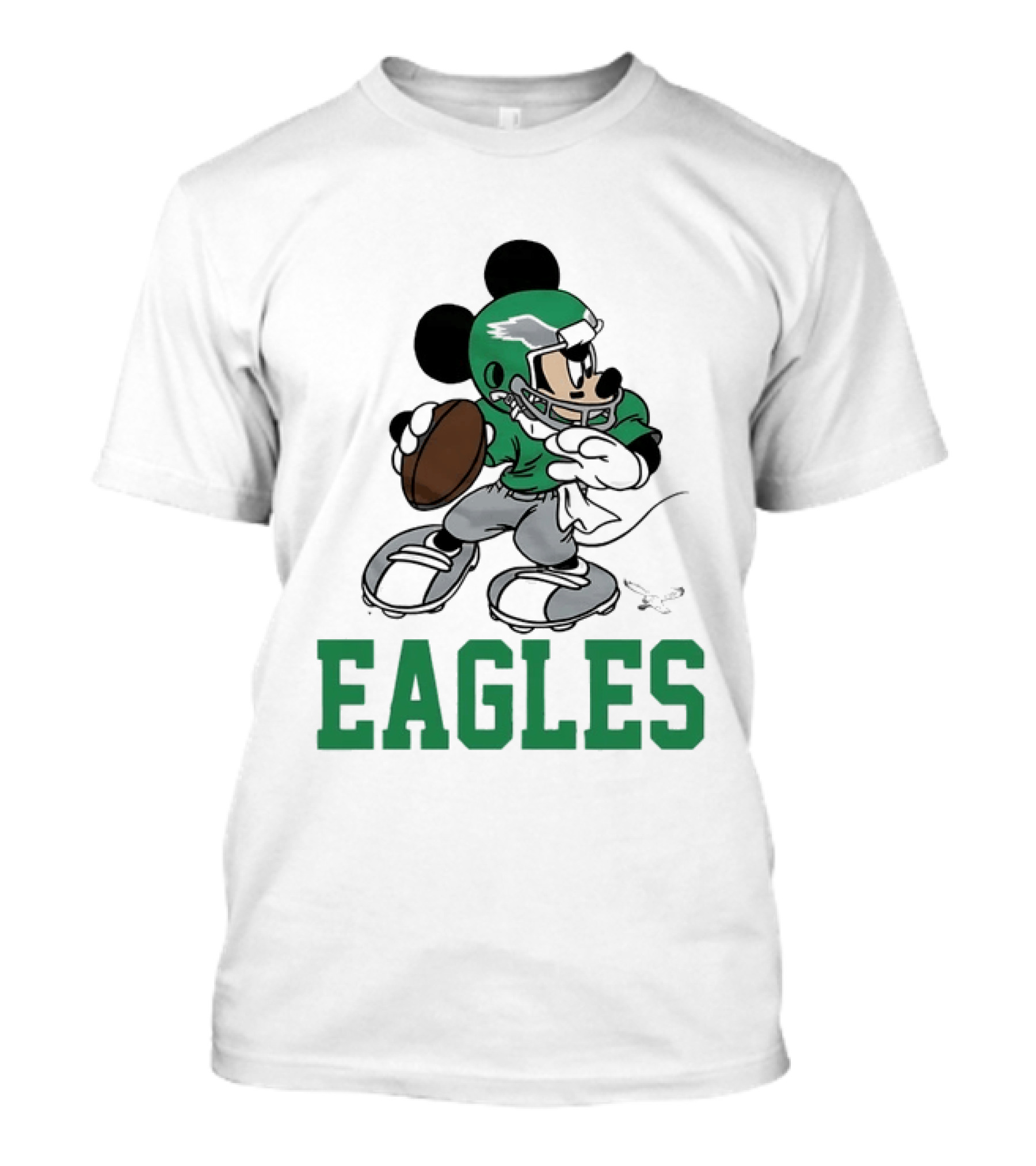 Philadelphia Eagles Mickey Mouse Football Player Eagles T-Shirt