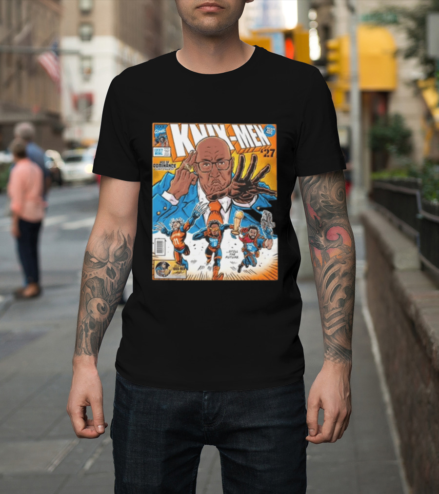 Knix Men Age Of Dominance Continues New York Knicks Comic Issue #27 T-Shirt