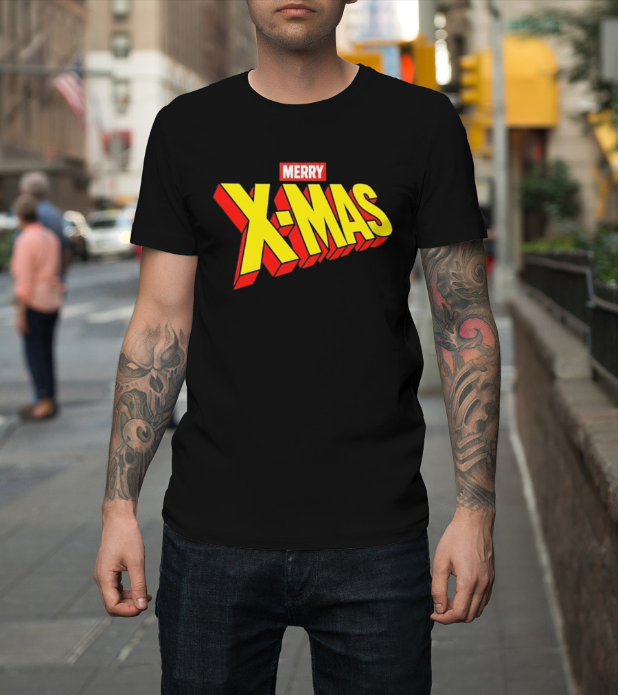 Merry X Mas Marvel Holiday T-Shirt