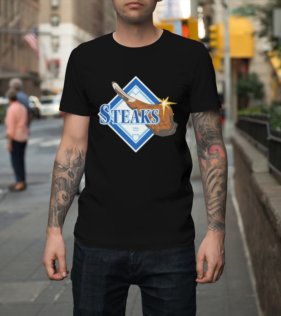 Tampa Bay Rays Tomahawks Steaks Foul Territory T-Shirt
