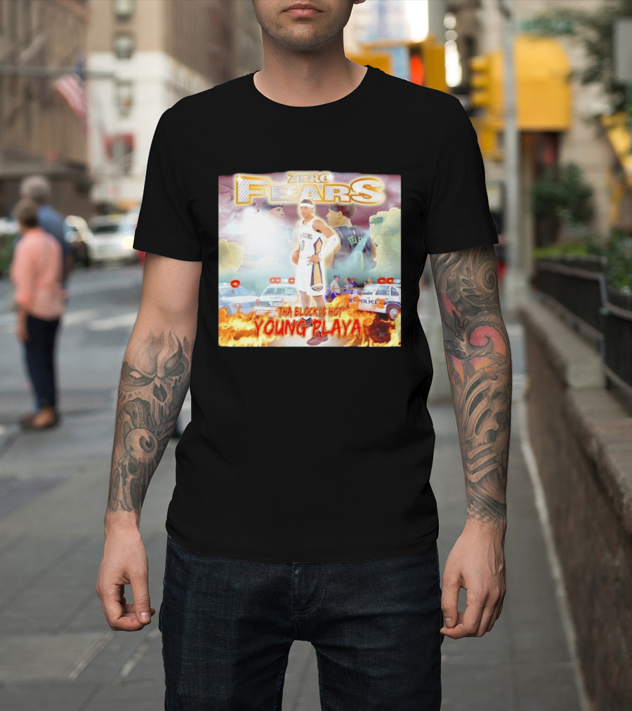 Dyson Daniels New Orleans Pelicans Zero Fears Tha Block Is Hot Young Playa T-Shirt