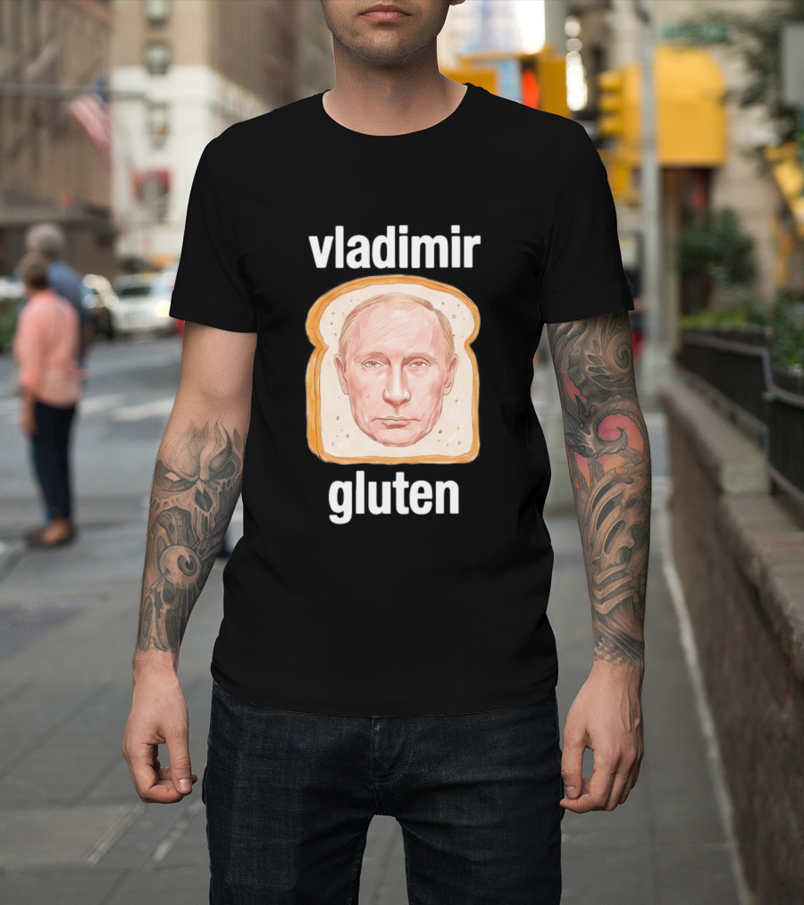 Vladimir Gluten Bread Meme T-Shirt