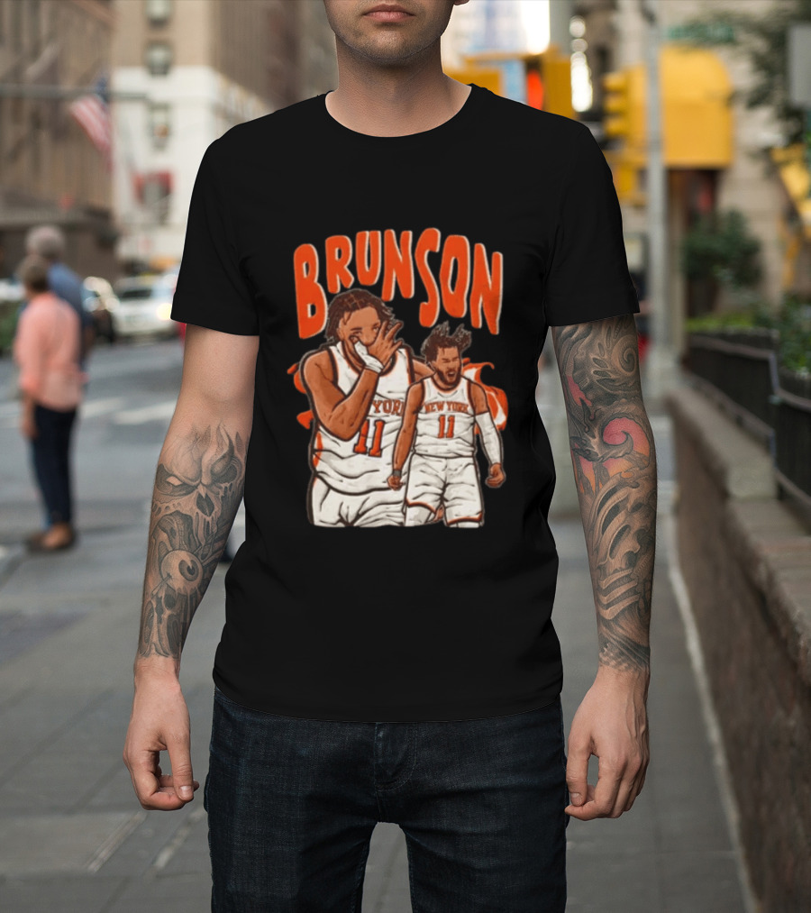 Brunson New York Knicks 11 Basketball Player T-Shirt