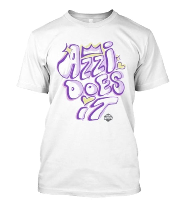Azzi Does It WNBPA WNBA Basketball T-Shirt