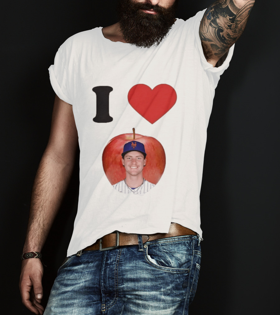 I Heart New York Mets Pete Alonso MLB Baseball T-Shirt