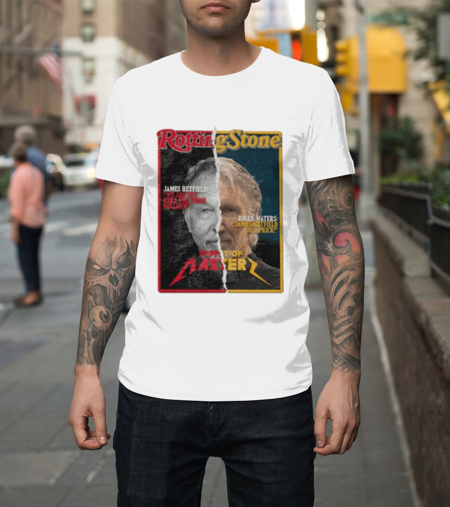 Rotting Stone James Hetfield Roger Waters Puppet Of Master T-Shirt